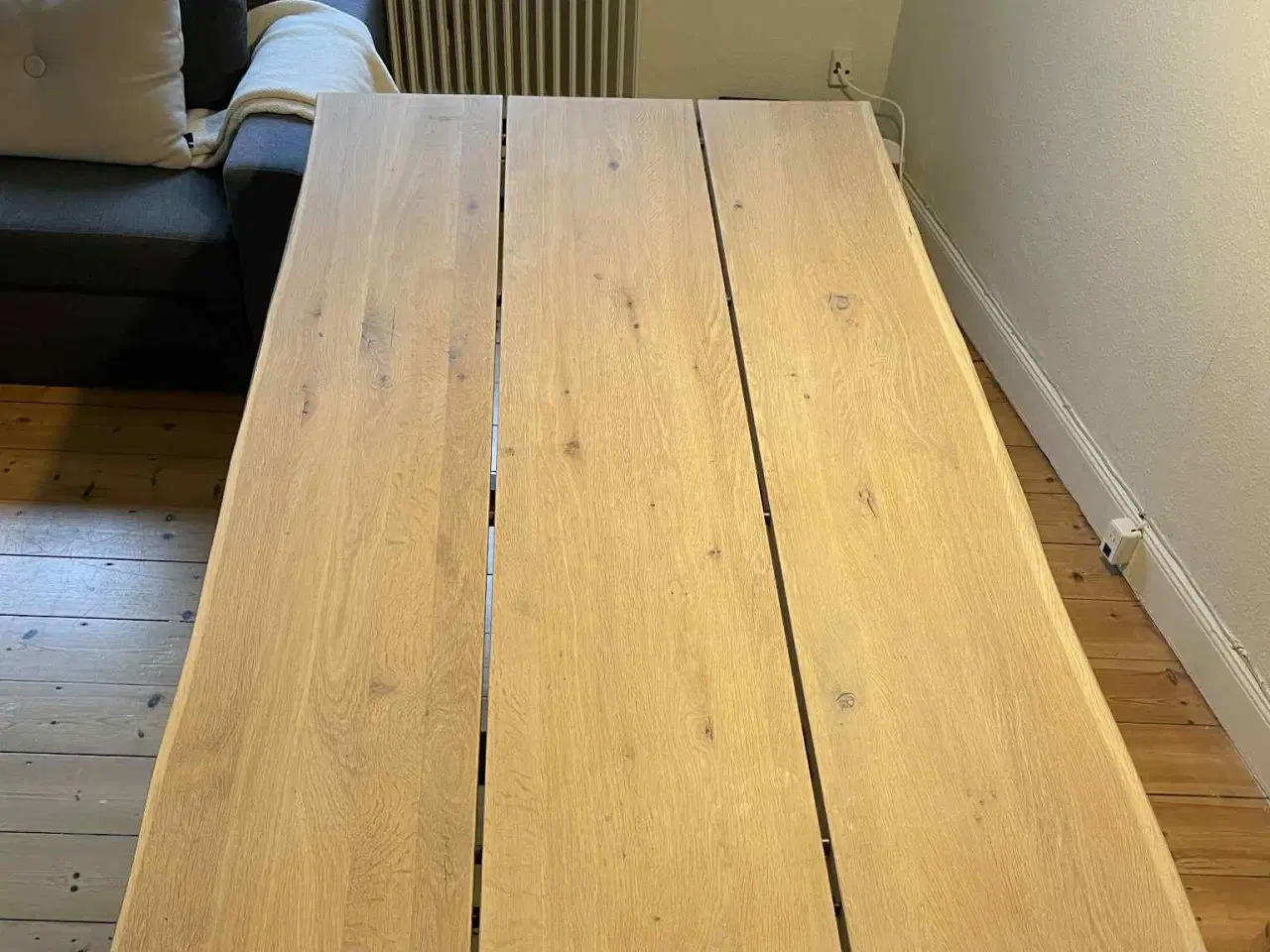 Billede 3 - Kristensen-Kristensen Spisebord Massivt Træ Naturf