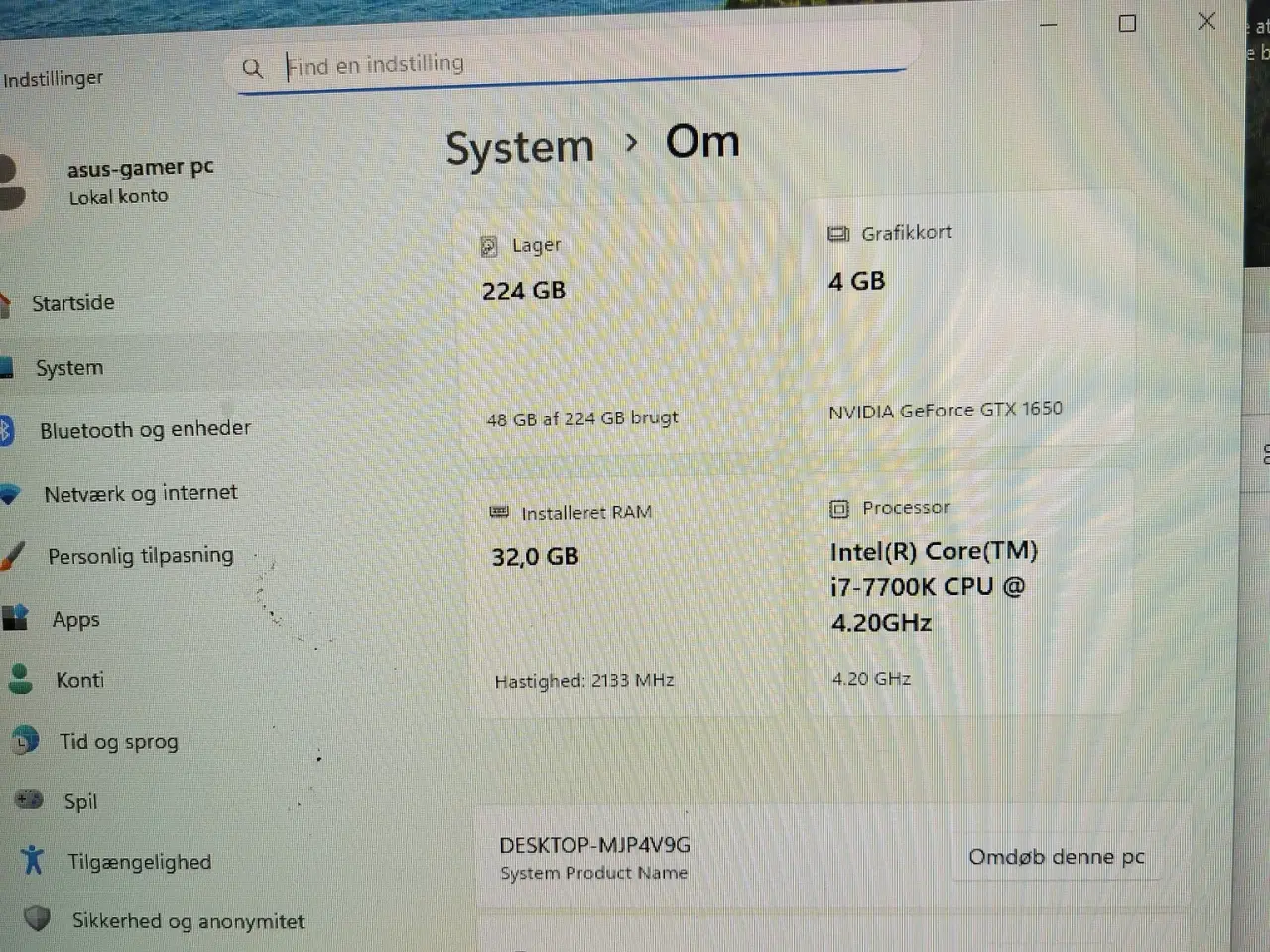 Billede 2 - hurtig god gaming computer sælges