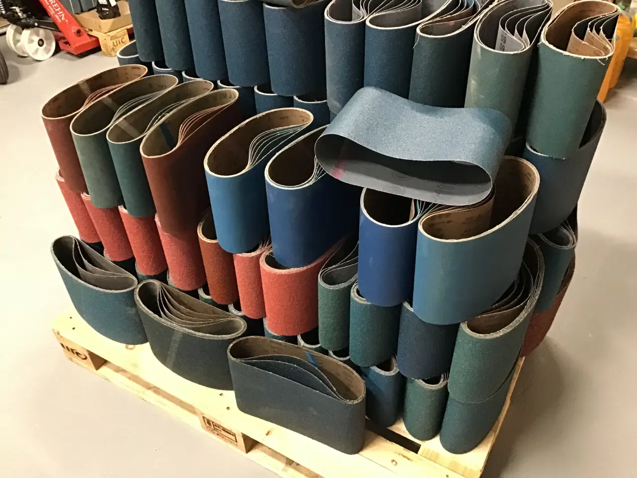 Billede 4 - Slibebånd til gulvsliber 200+750 390 stk