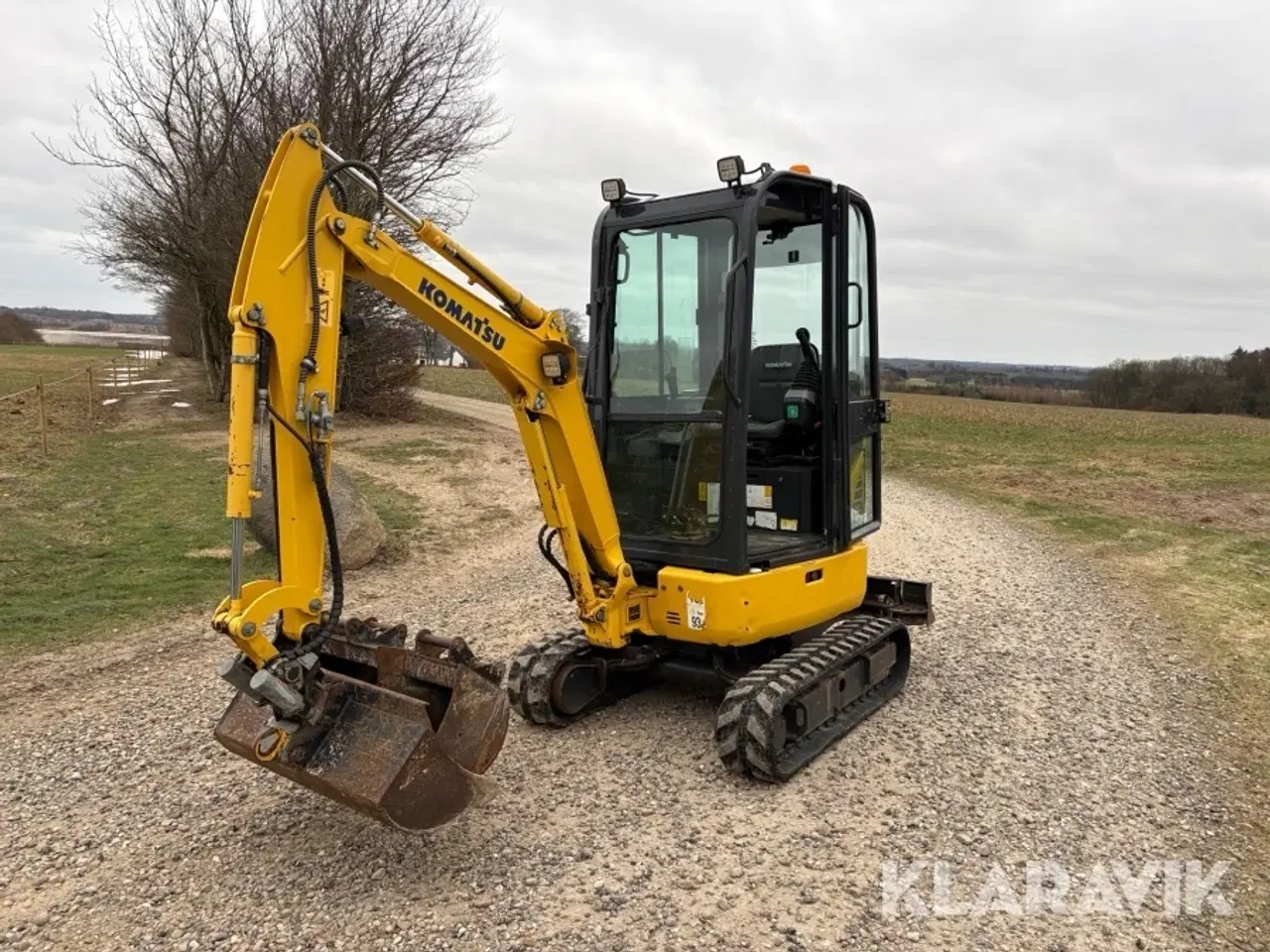 Billede 1 - Minigraver Komatsu PC16R-3HS