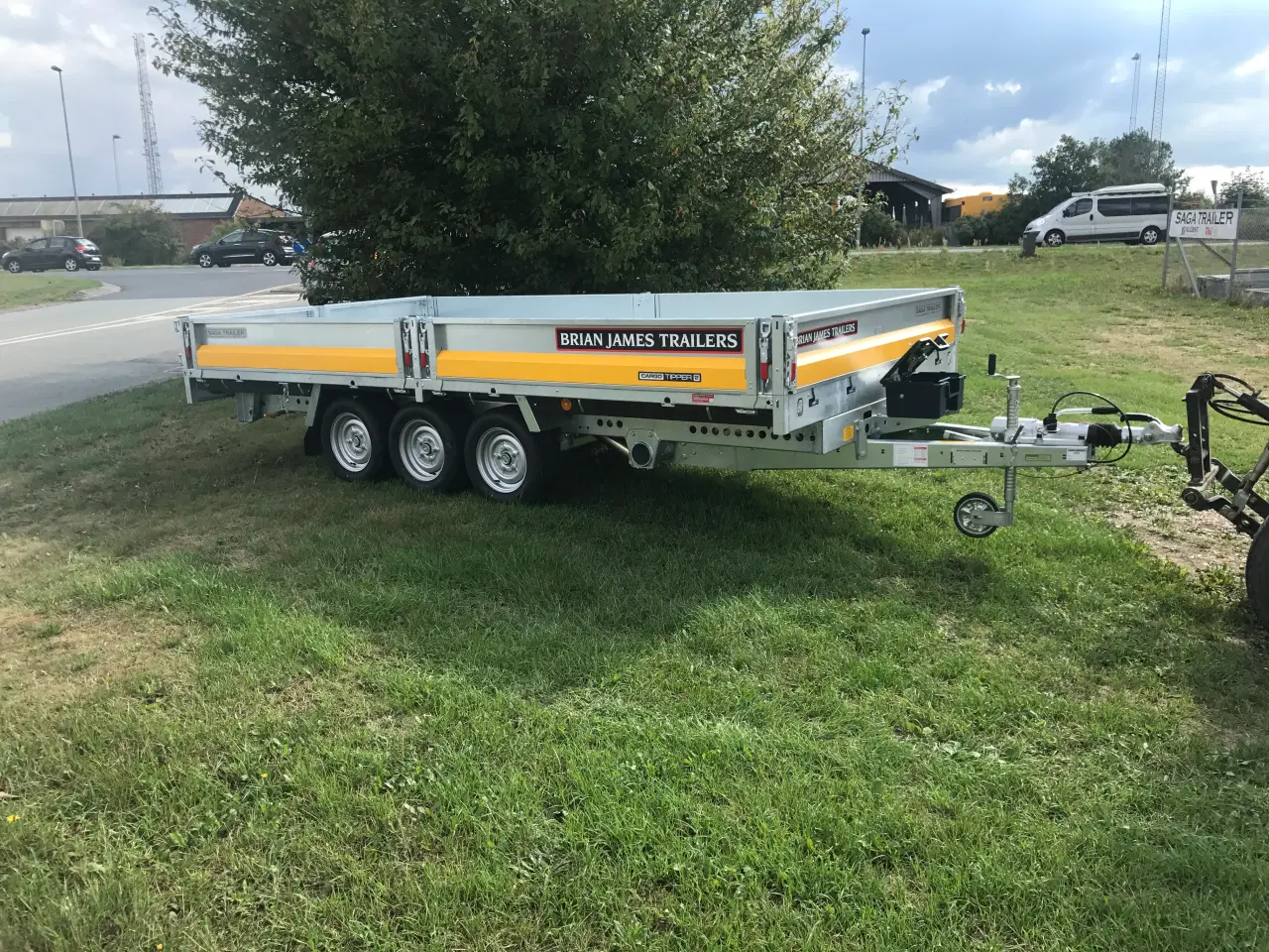 Billede 3 - Brian James 3500 kg tip trailer