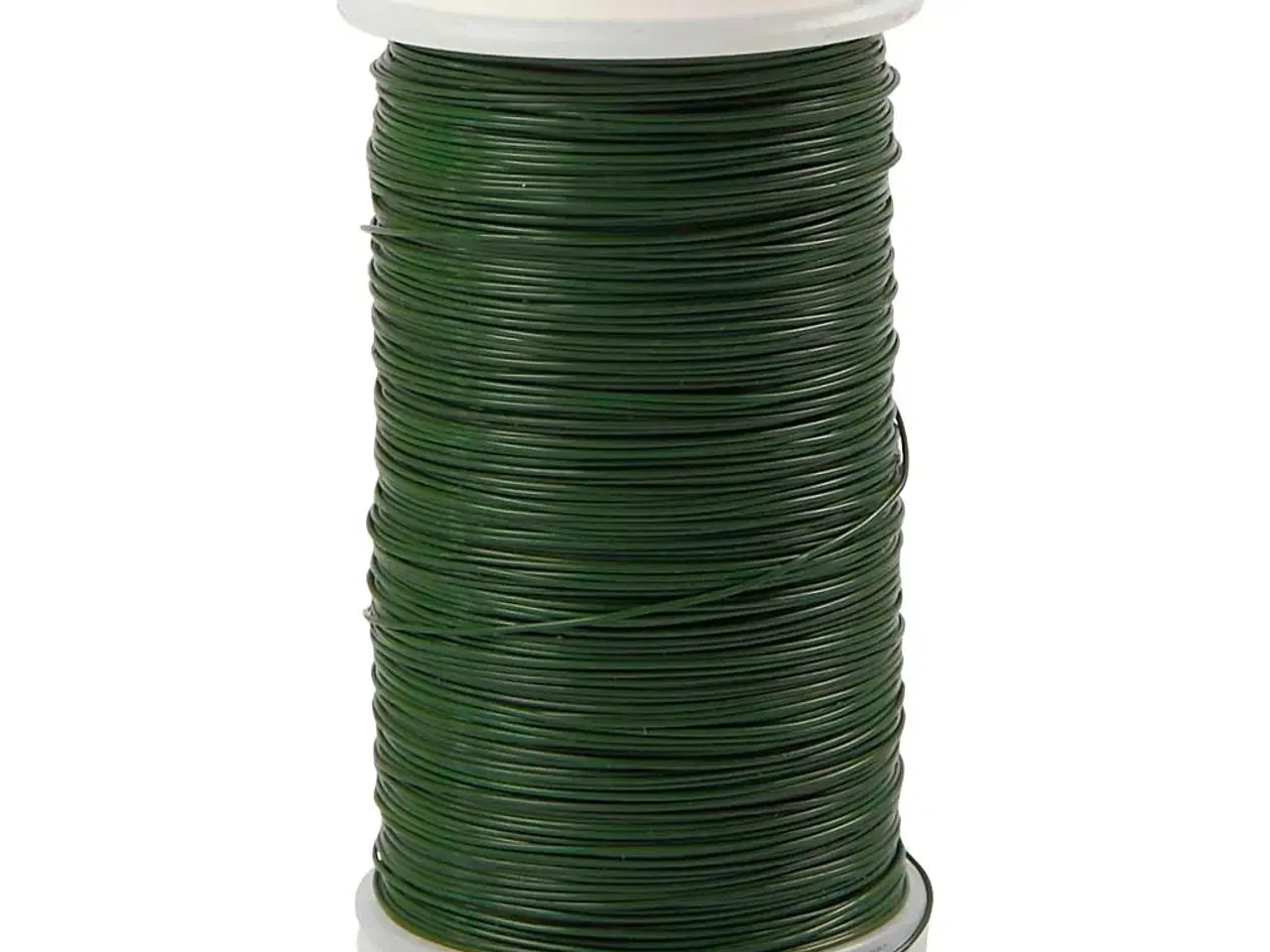 Billede 1 - Myrtetråd 0,31 mm - 160 m Grøn Lakeret Ståltråd