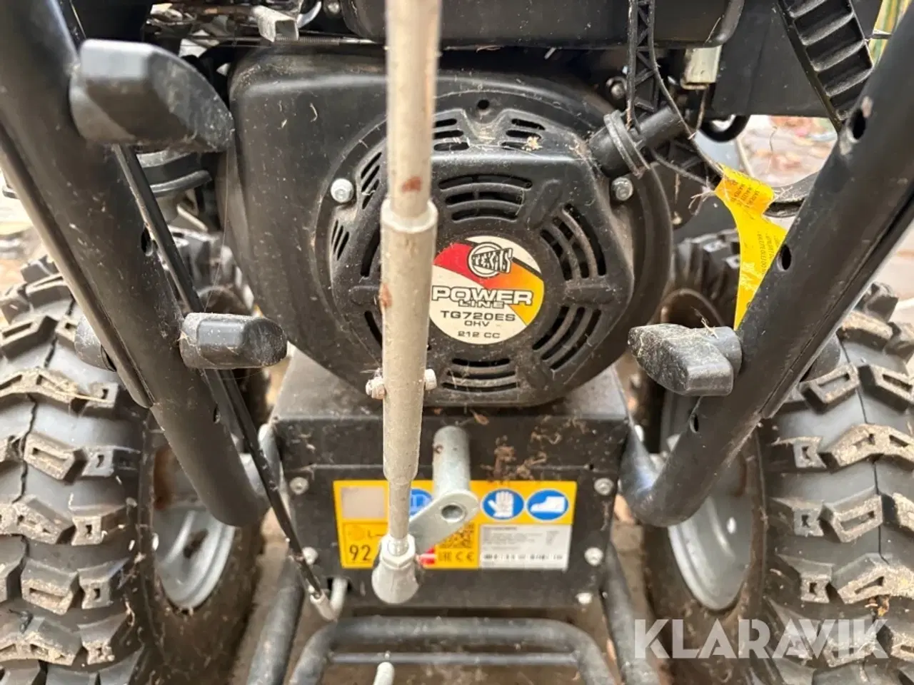 Billede 11 - Fejemaskine med Sneslynge Texas Combi 800TGE