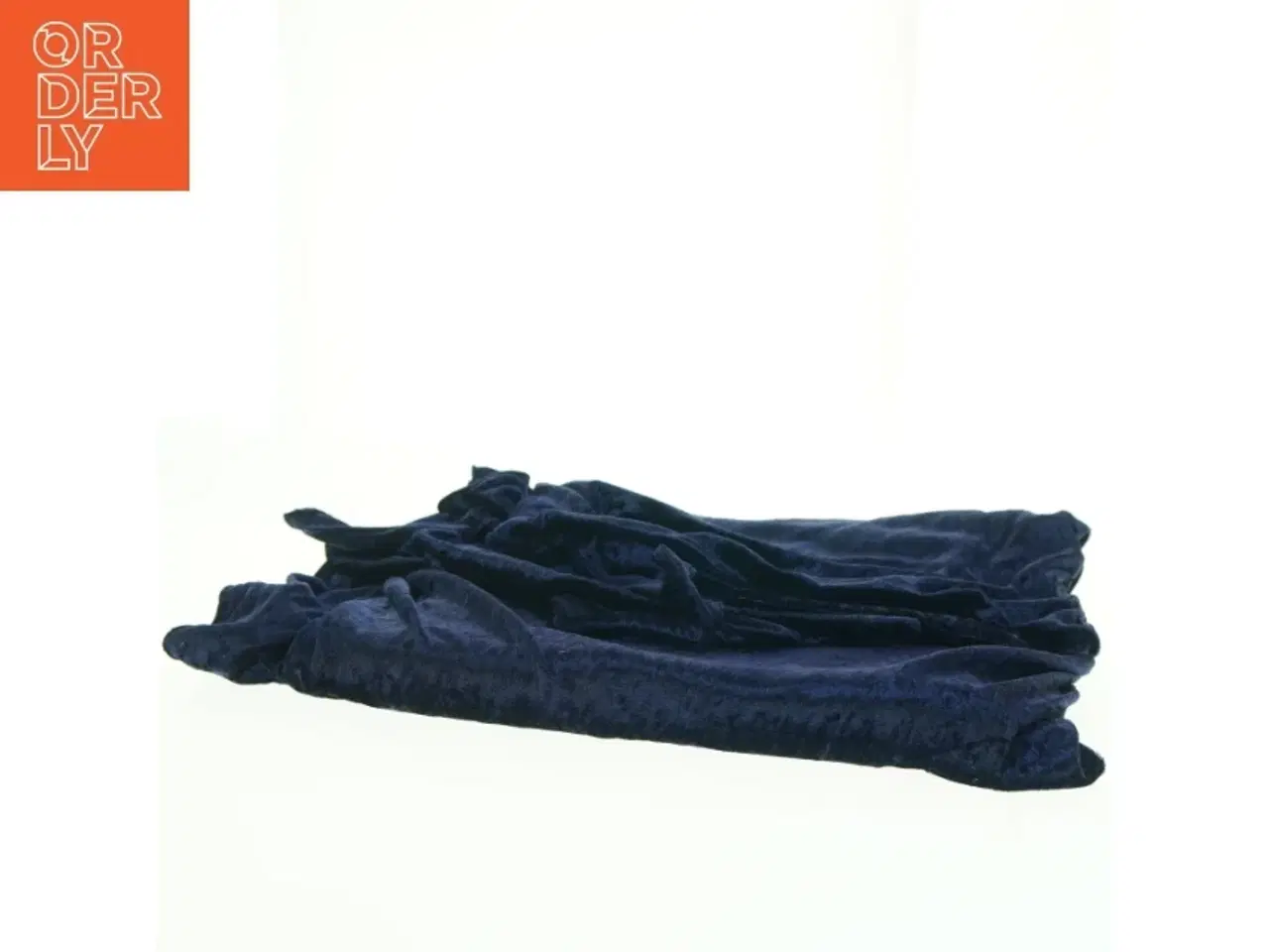 Billede 3 - Blåt nervøs velour (str. 233 x 163 cm)