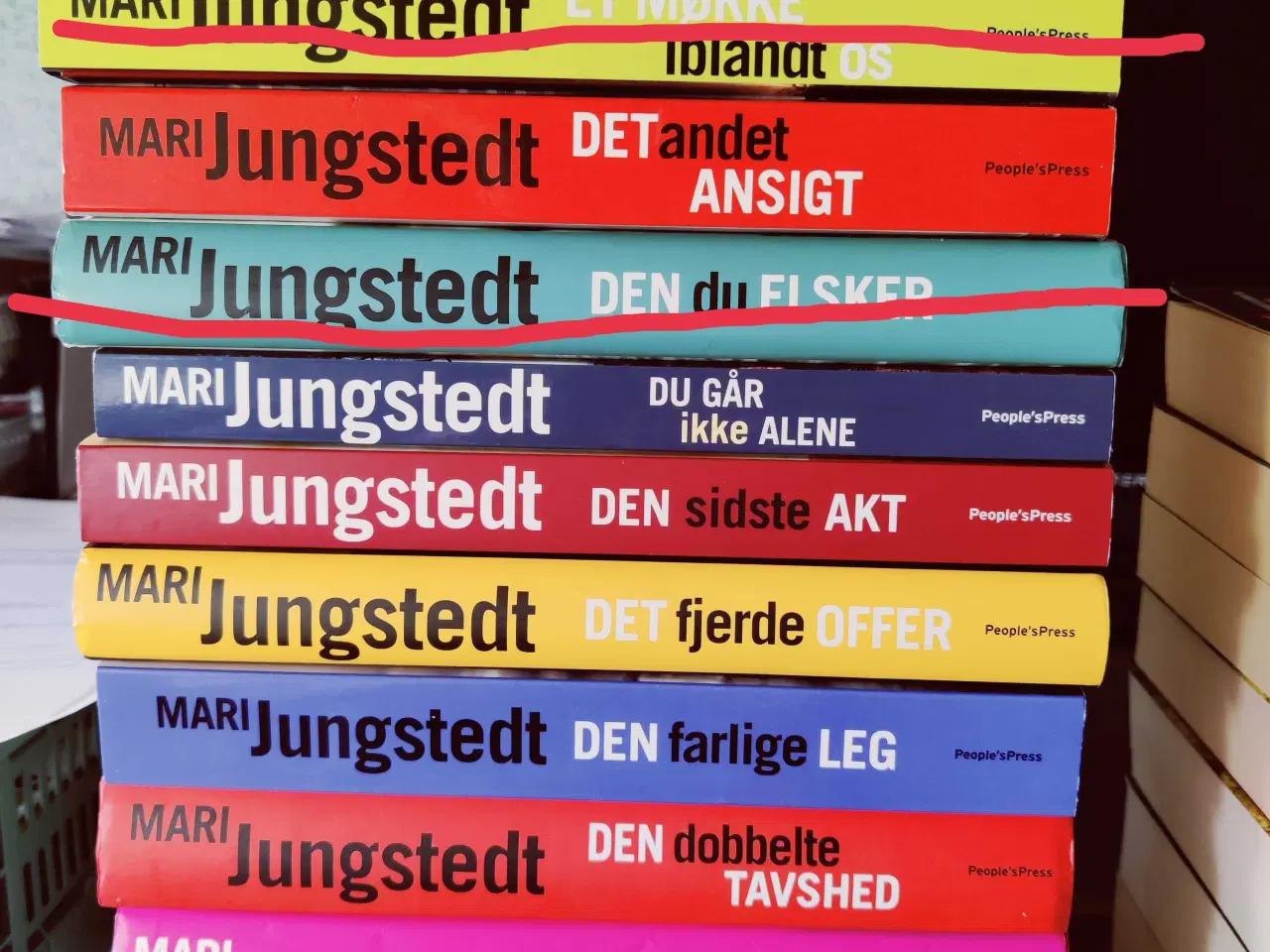 Billede 1 - Krimi - Mari Jungstedt og Inger Gammelgaard Madsen