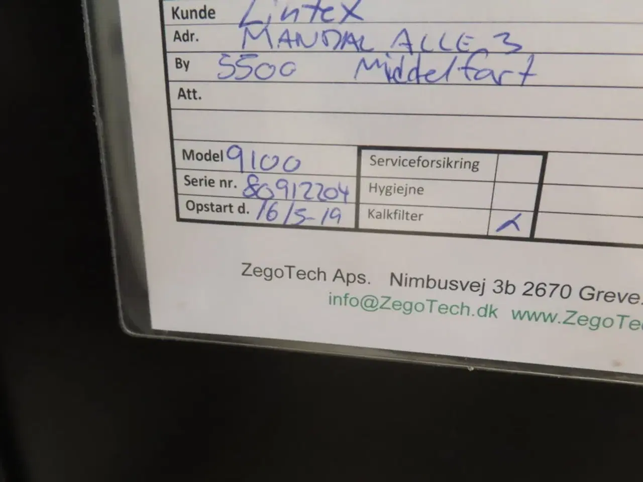 Billede 3 - Kaffemaskine DE 9100 inkl. Kalkfilter