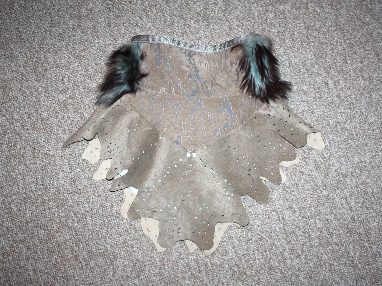 Billede 4 - Pels med læder Munthe plus Simonsen str. S/0