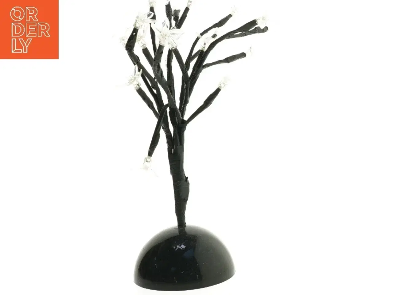 Billede 1 - Dekorativ lyskilde med blomster fra Jysk (str. 29 cm)