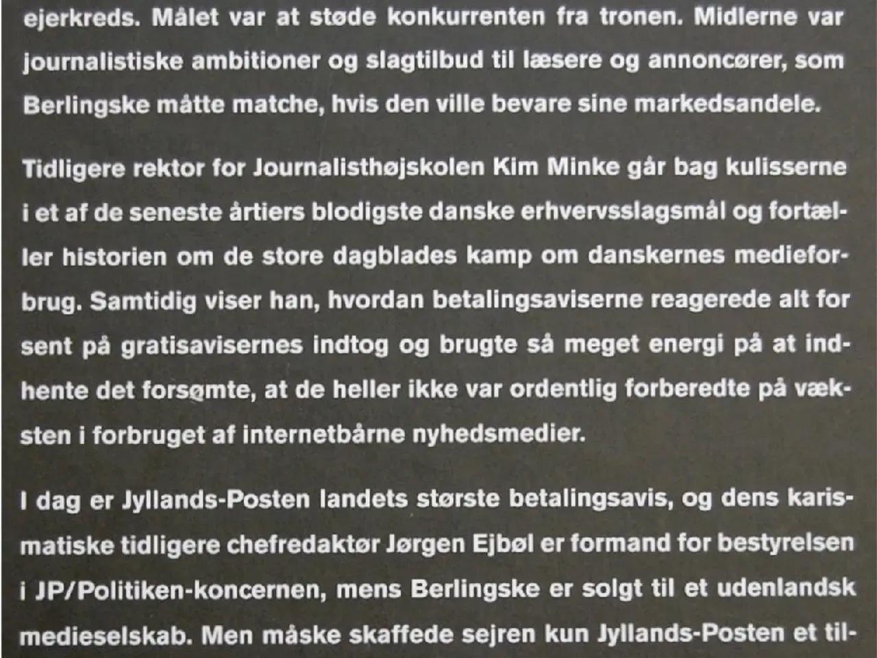 Billede 3 - AVISKRIGEN    Kim Minke