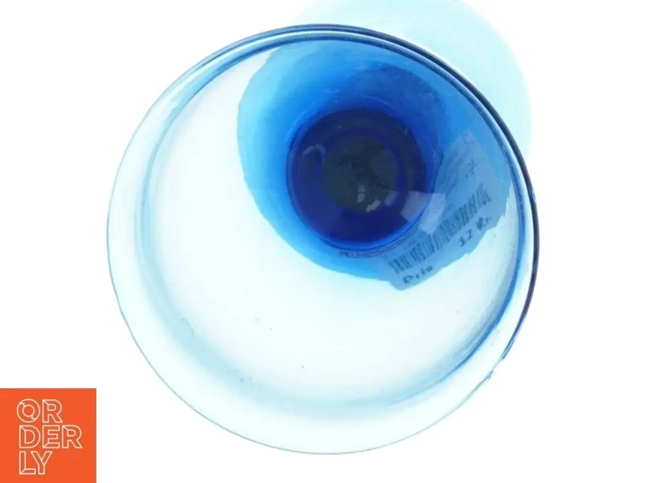 Billede 3 - Blåt glas (str. 22 x 10 cm)