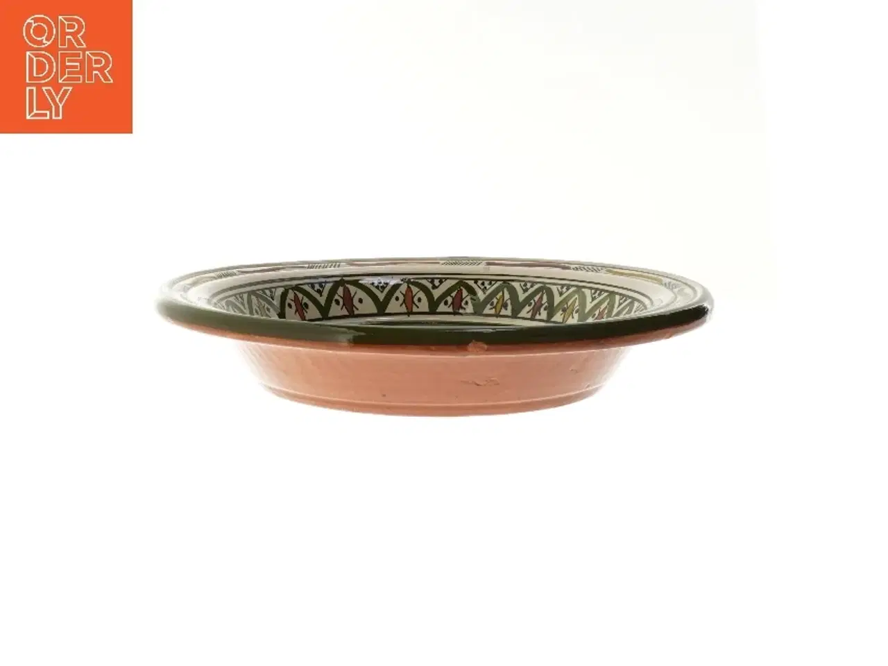 Billede 2 - Marokkansk keramisk skål (str. Ø 36 cm)