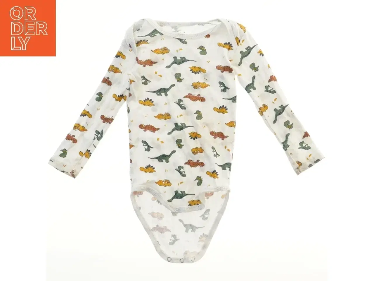 Billede 1 - Langærmet bodystocking med dinosaurer fra Name It (str. 98)