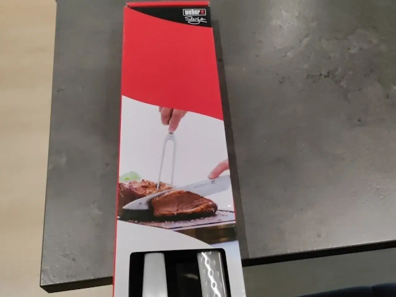 Billede 2 - Weber Style kniv. Forskærersæt sælges