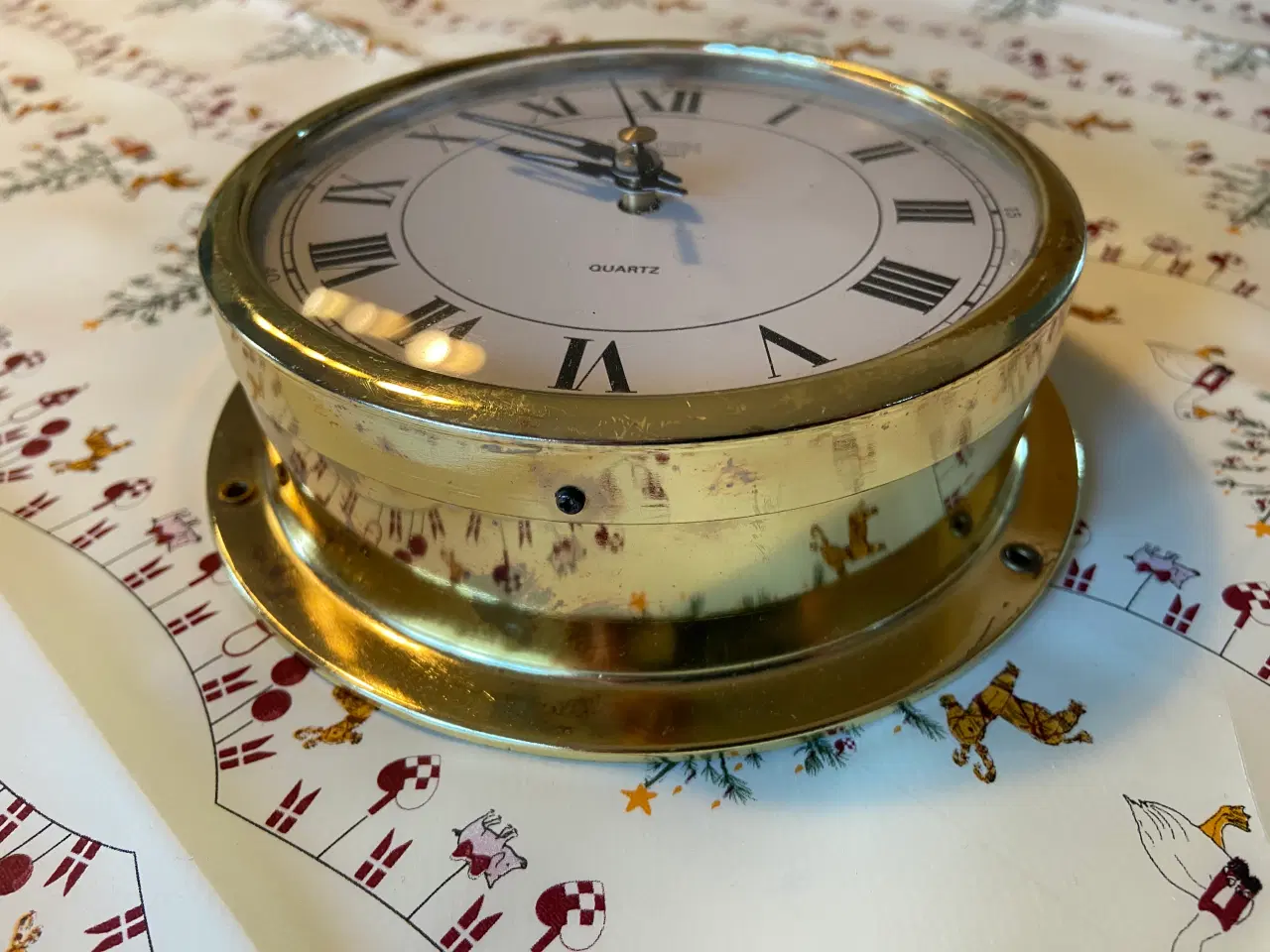 Billede 3 - Skibsur i messing fra Landex