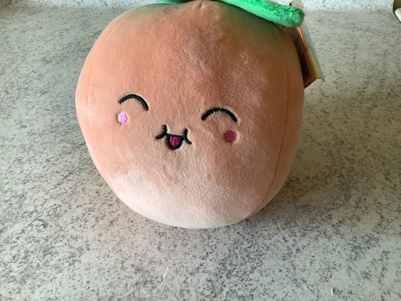 Billede 3 - Helt ny Toys Honeyball Peach bamse med sødt ansigt