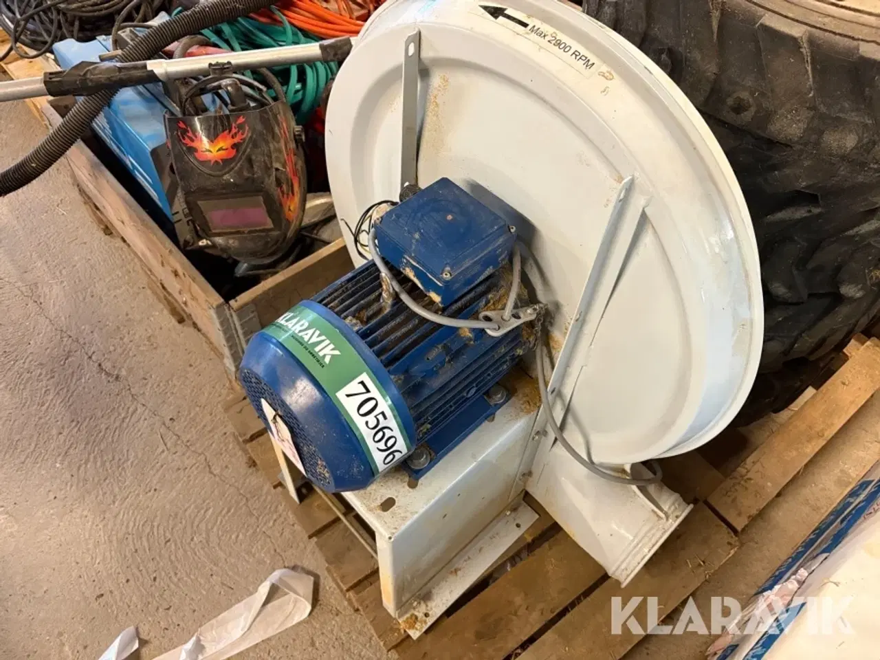 Billede 1 - Kornblæser Kongskilde TRL-55