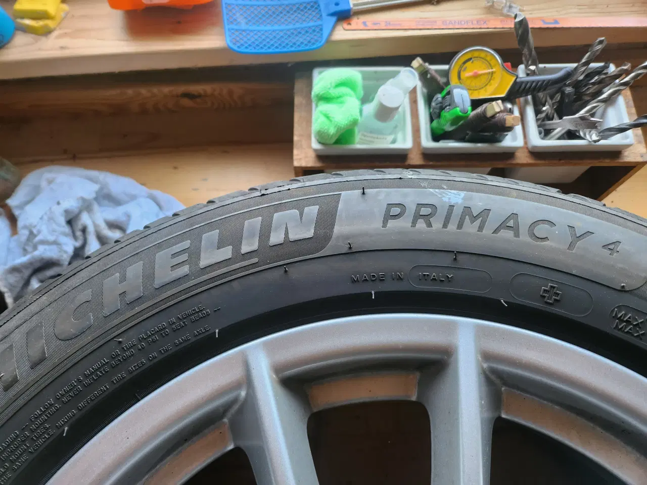 Billede 2 - Flotte 17" originale BMW alu fælge m. Michelin dæk