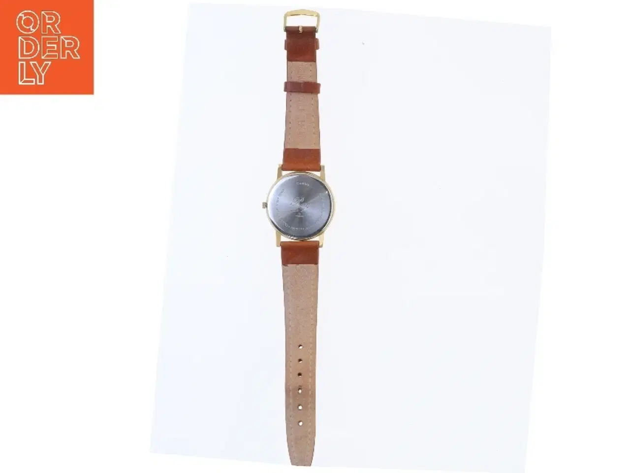 Billede 3 - Klassisk herreur med læderrem (str. 35 mm)