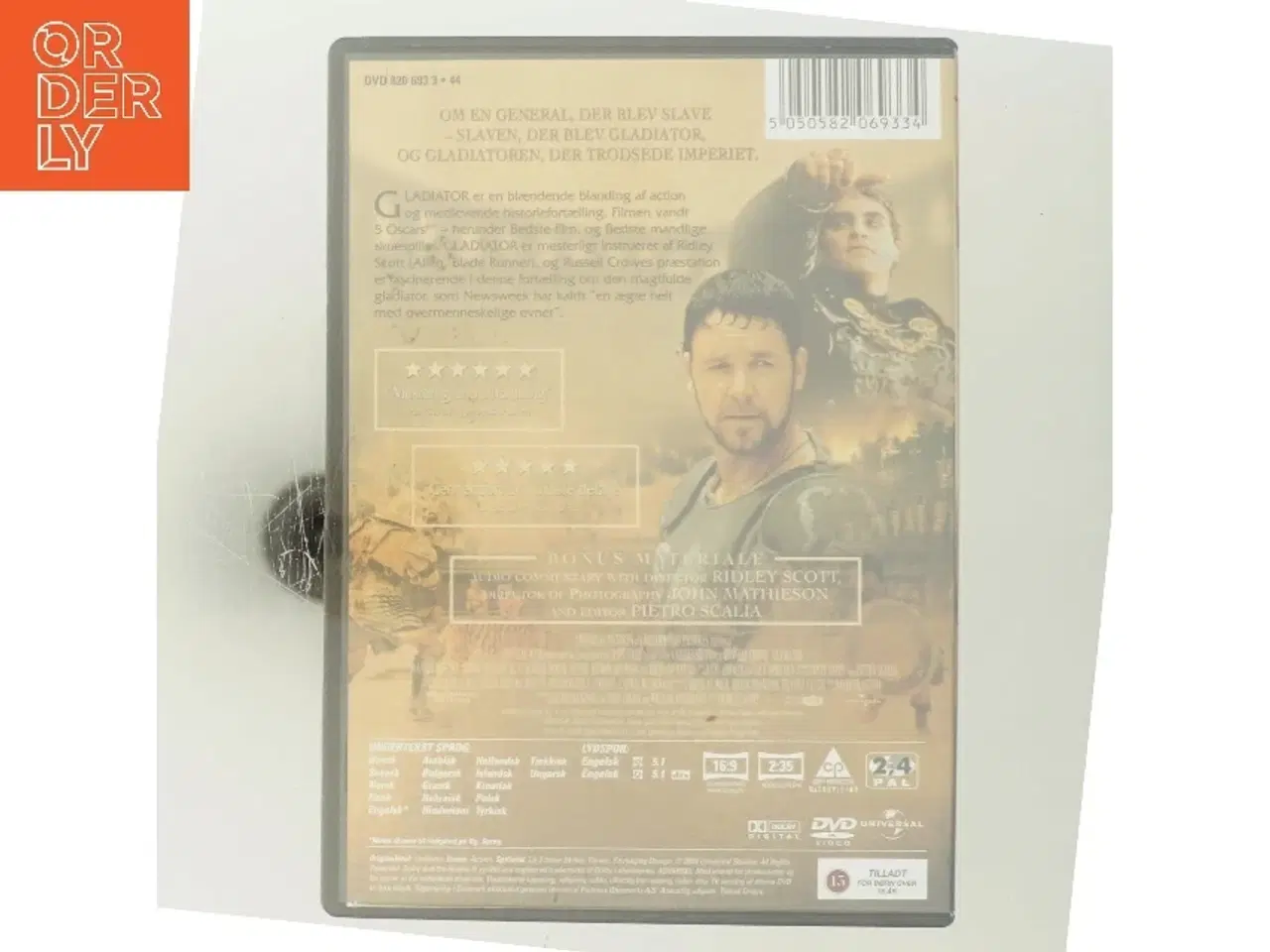 Billede 2 - Gladiator med Russell Crowe (DVD)