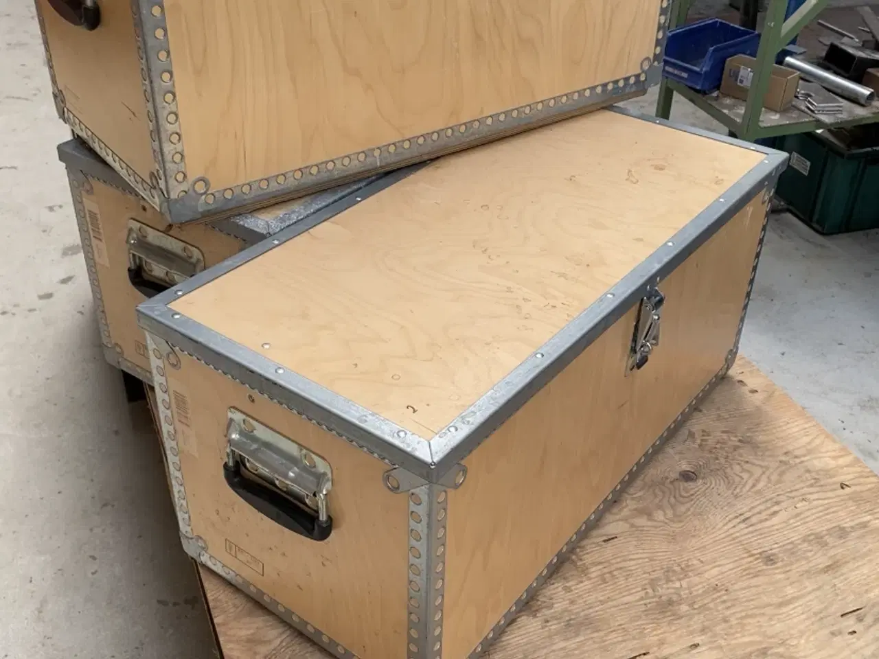 Billede 1 - 3 stk. opbavaringskasser