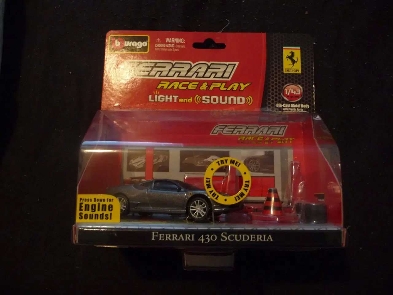 Billede 1 - ferrari race and play light and sound bburago 1:43