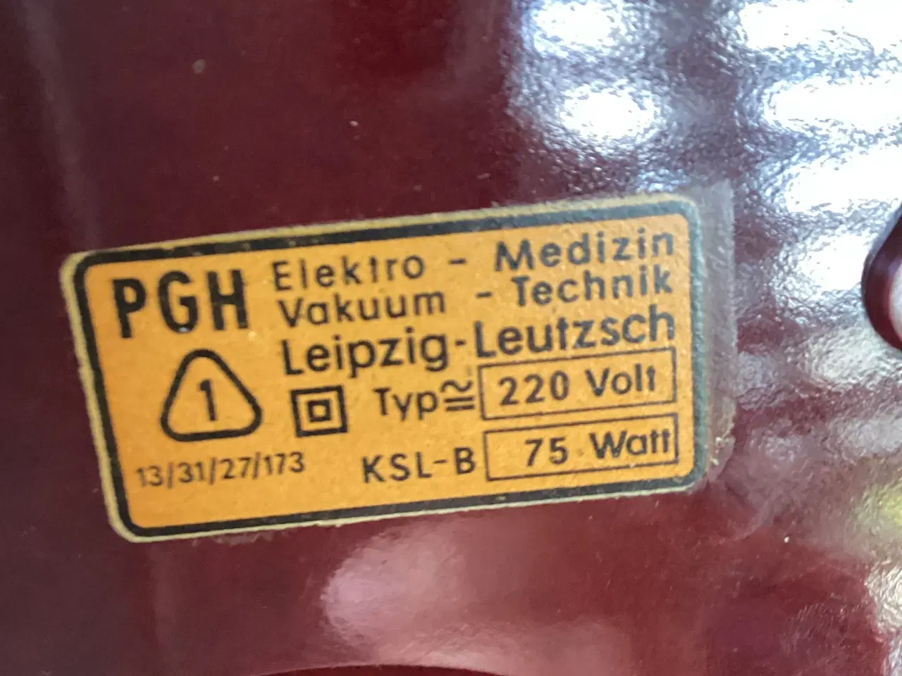 Billede 13 - Flot bakelit bordlampe 