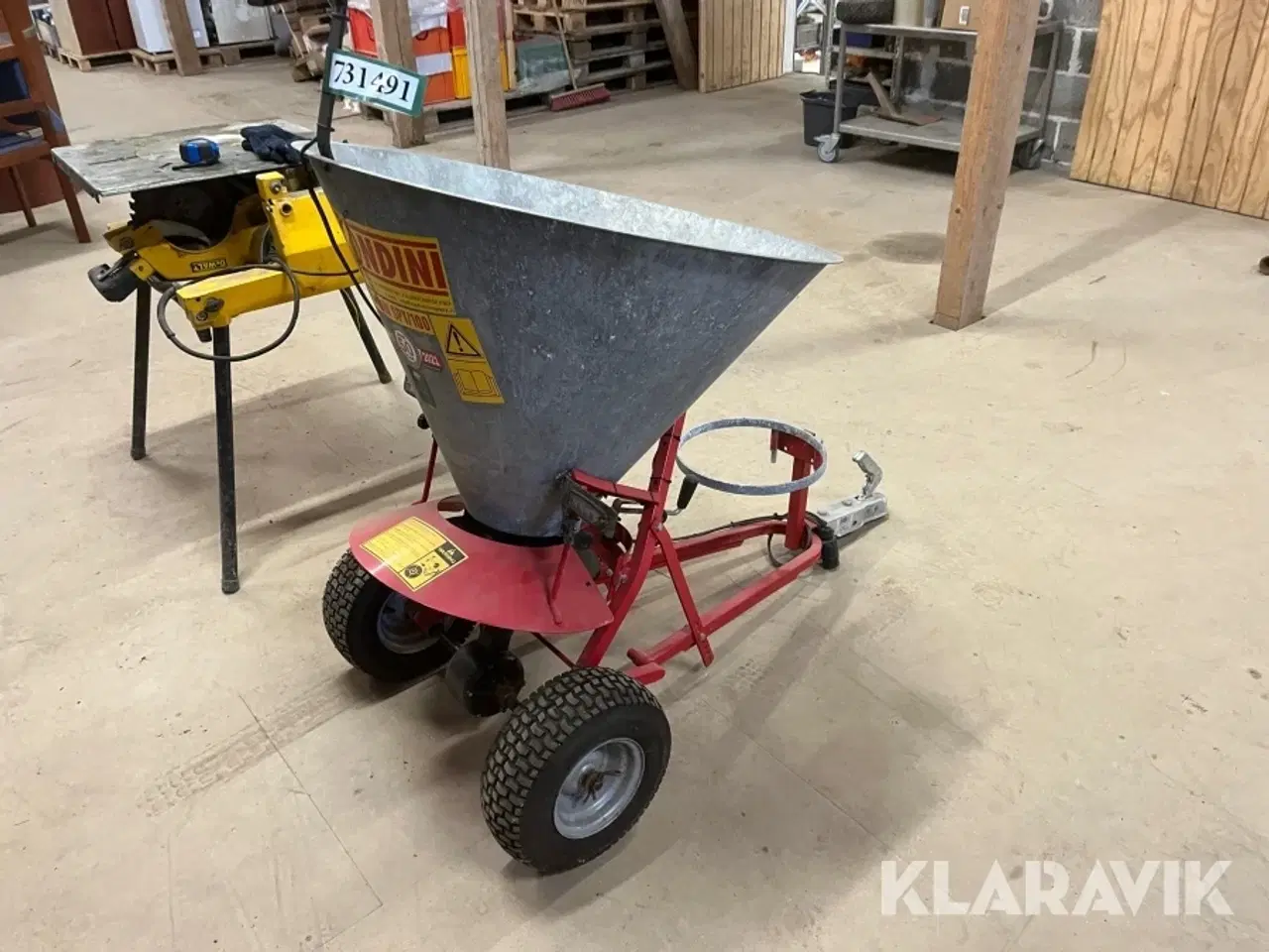 Billede 3 - Saltspreder Rondini Jardin SPT/100