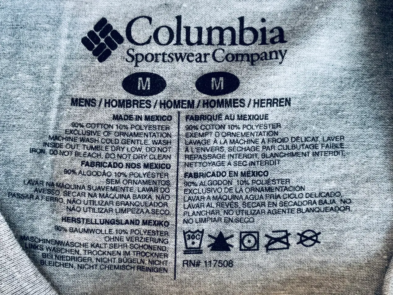 Billede 4 - Ubrugt Columbia t-shirt m. label (str. M)