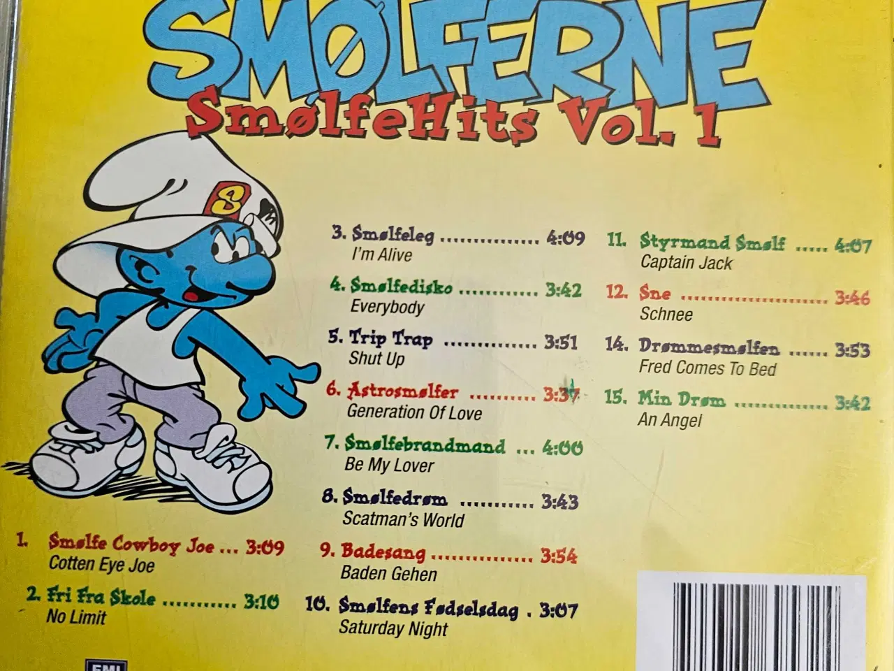 Billede 2 - Smølferne SmølfeHits Vol. 1