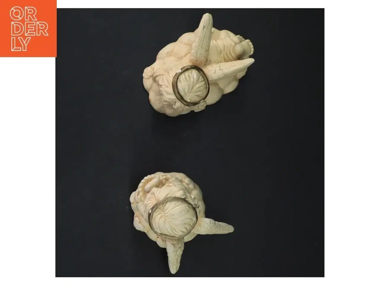 Billede 3 - Kerub figurer (str. 10x6&9,5x7 cm)
