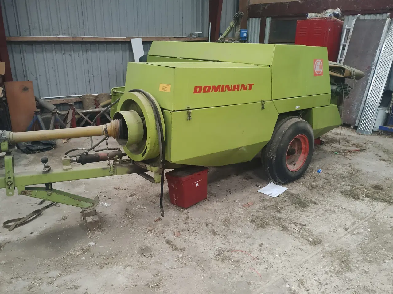 Billede 3 - Claas Dominant m.ballevogn