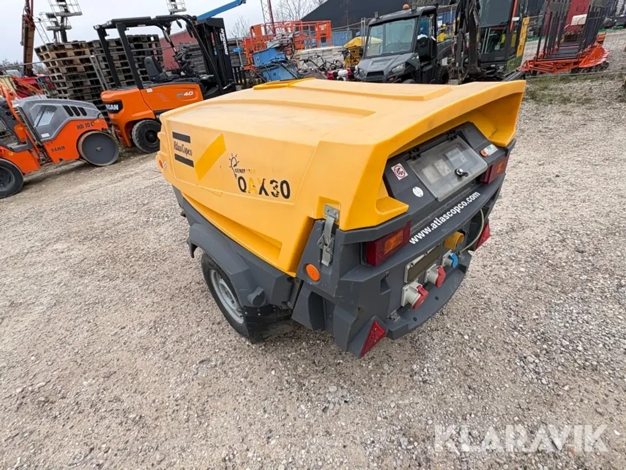 Billede 4 - Mobil generator Atlas Copco QAX 30