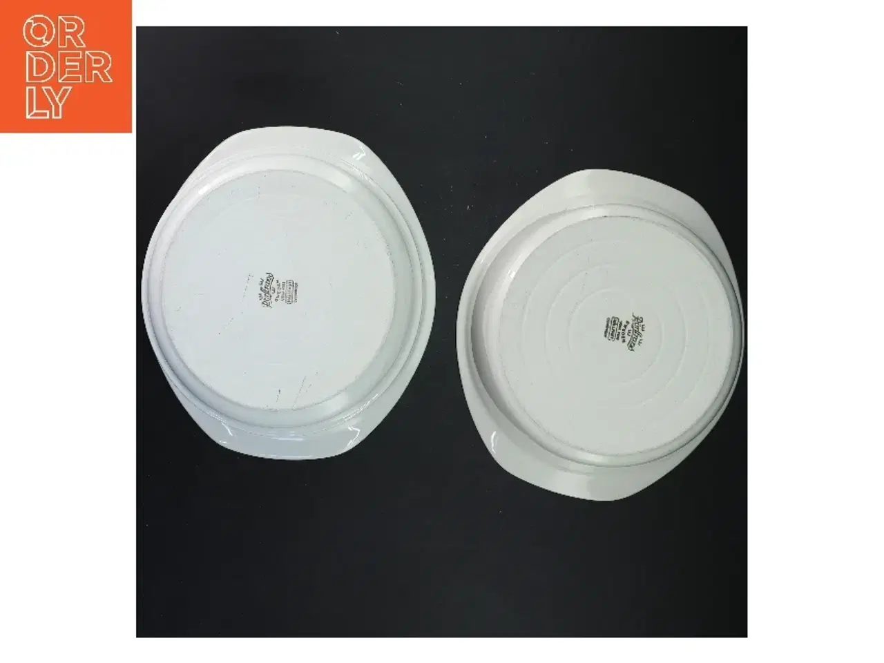 Billede 4 - Hvide serveringsskåle (str. Ø 20x7 cm)