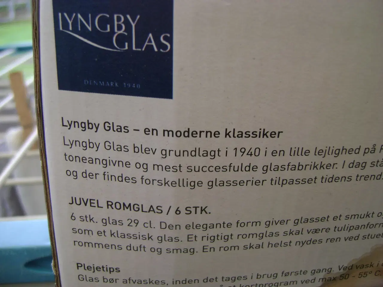 Billede 6 - Lyngby Juvel Romglas