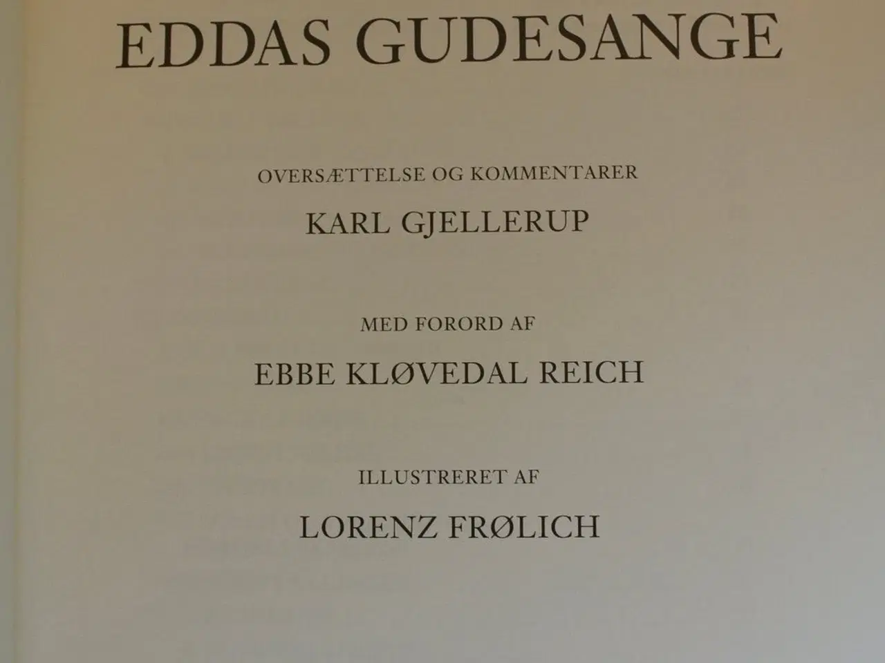 Billede 2 - den ældre eddas gudesange, af karl gjellerup. ill.