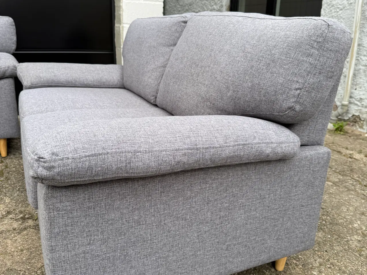Billede 7 - Sofa sæt 2 + 3 GEDVED i grå, som nyt!