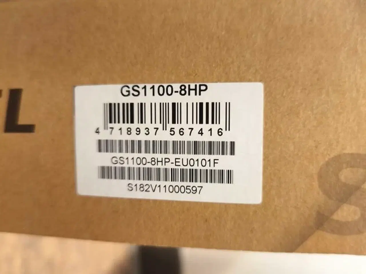 Billede 1 - Netværksswitch ZYXEL GS1100-8HP PoE+ 8 port (ubrugt)