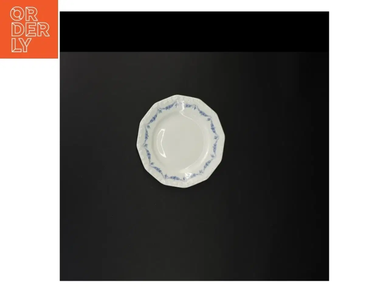 Billede 5 - 2 tallerkener med blåt blomstermønster fra Rosenthal (str. Diameter 15 cm)
