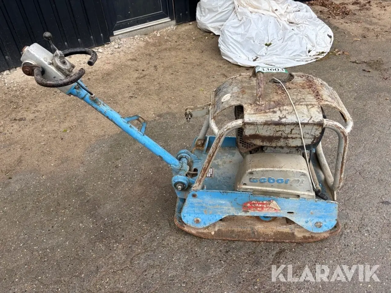 Billede 8 - Pladevibrator Weber CR 4 - 248 kg.