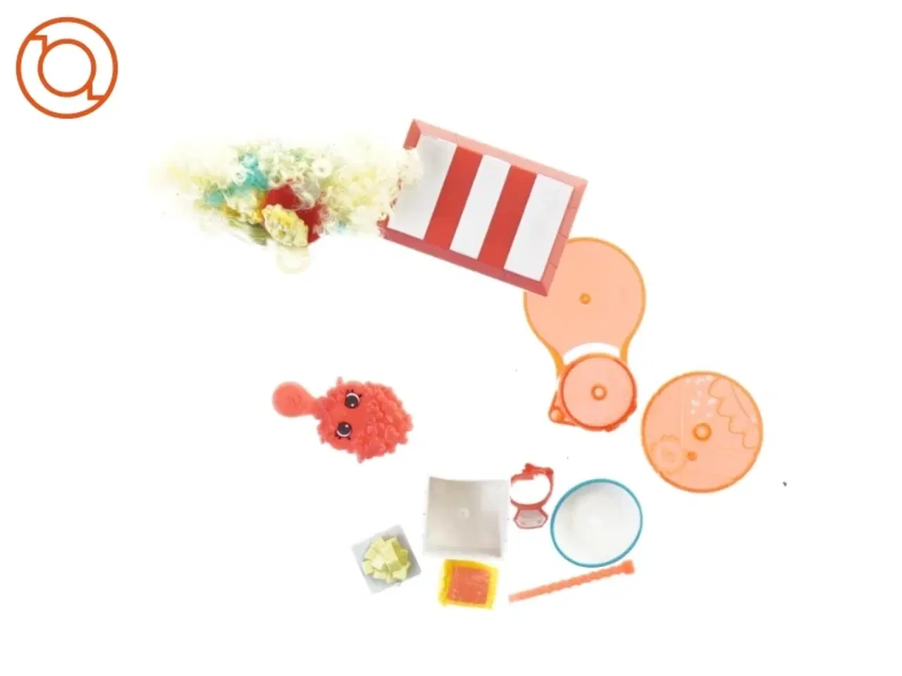 Billede 2 - Legetøj, dukke med popcorn maskine fra Shopkins (str. 20 x 14 cm)