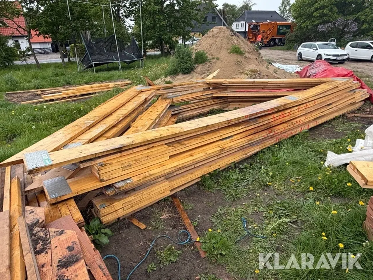 Billede 2 - Tagspær 13 styk
