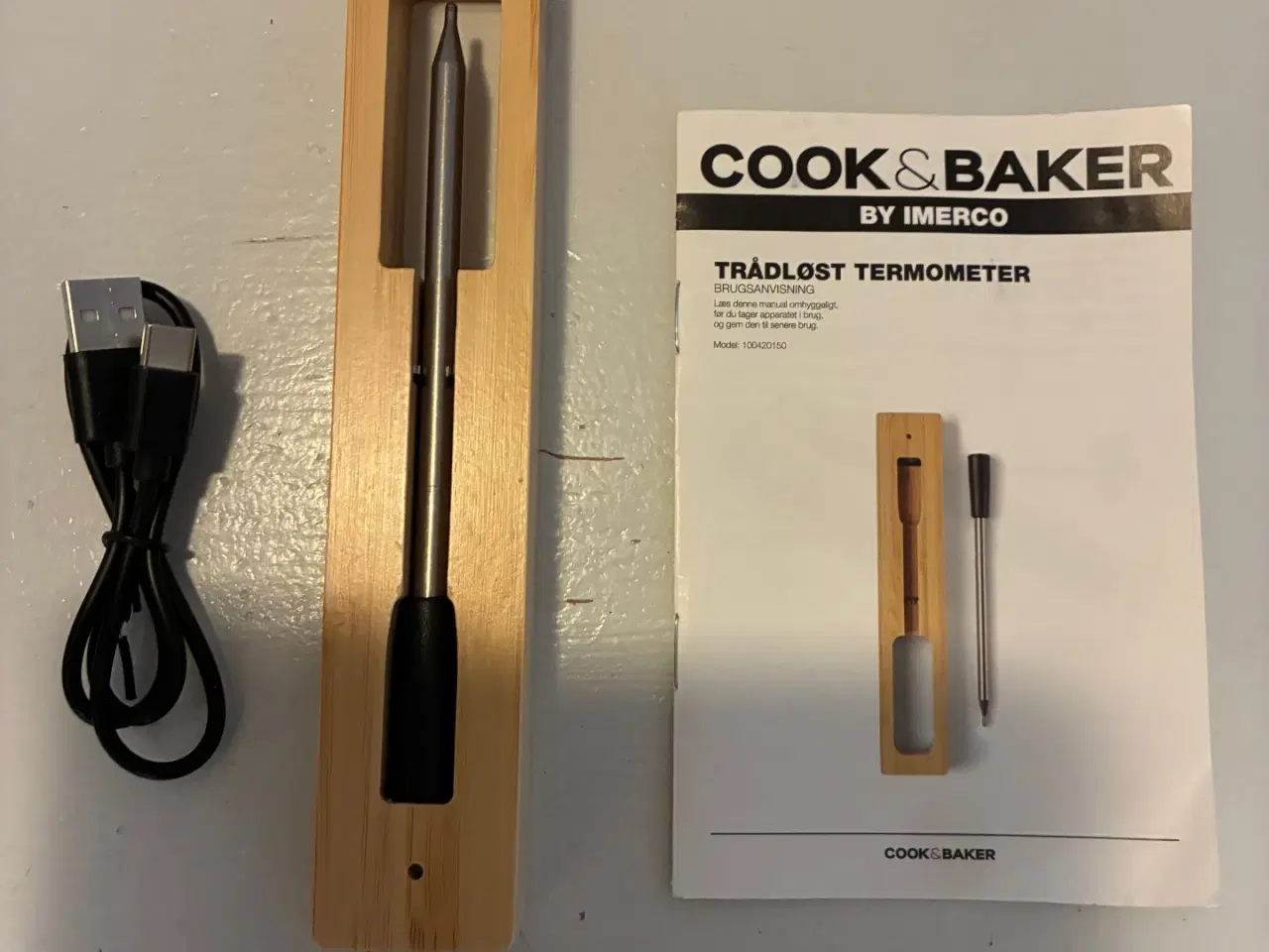 Billede 1 - Trådløst stegetermometer - Bluetooth 