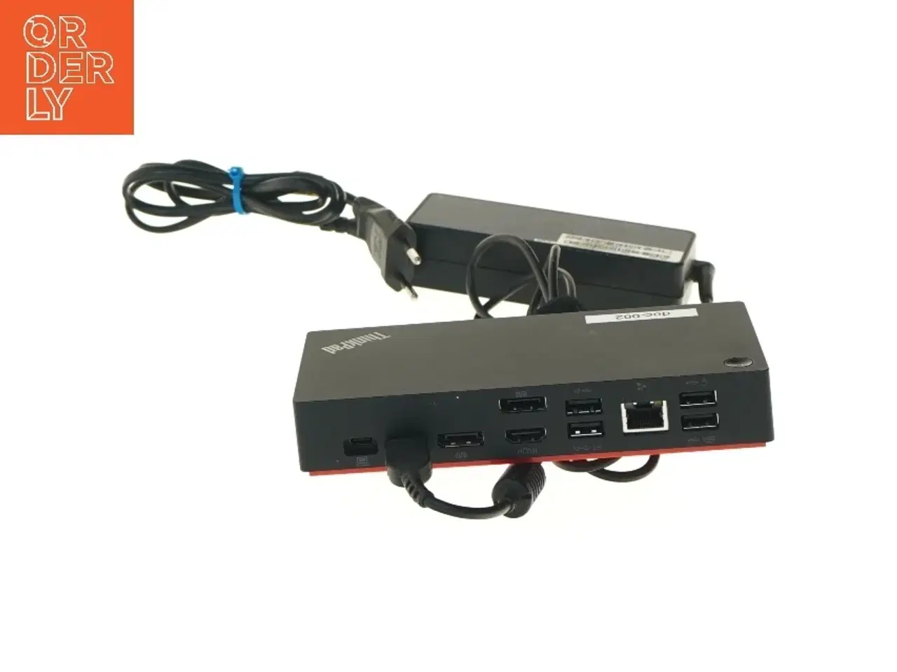 Billede 4 - Lenovo ThinkPad docking station med strømforsyning fra Lenovo (str. 17x8 cm)