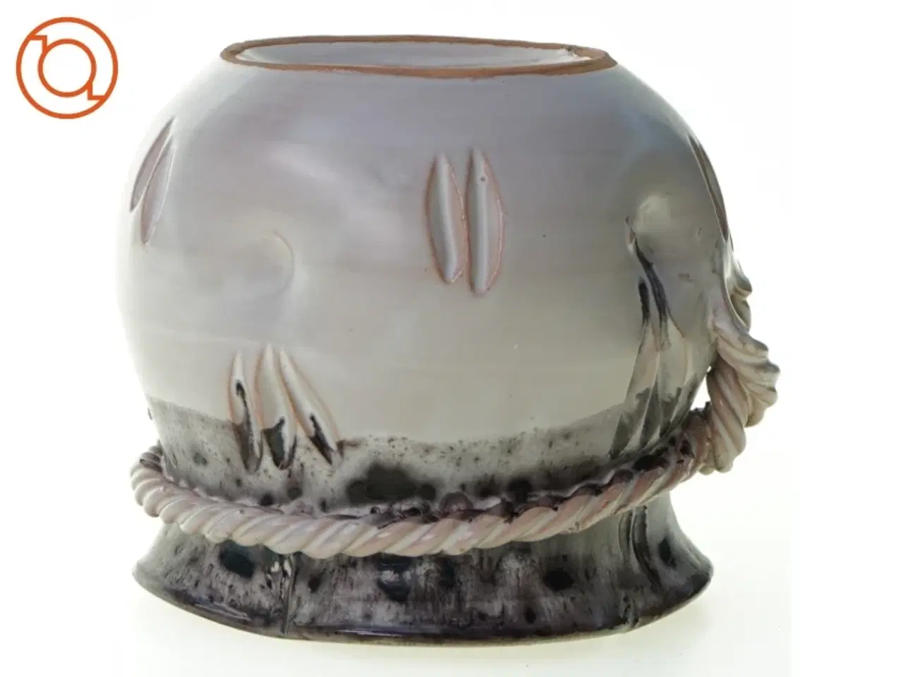 Billede 5 - Urtepotteskjuler i keramik (str. 13 x 14 cm)