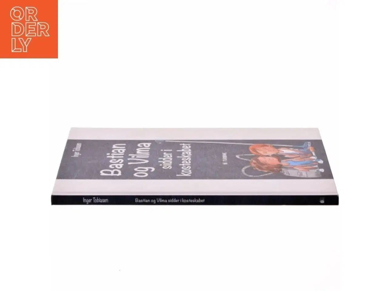 Billede 2 - Børnebog: Bastian og Vilma sidder i kosteskabet fra Turbine