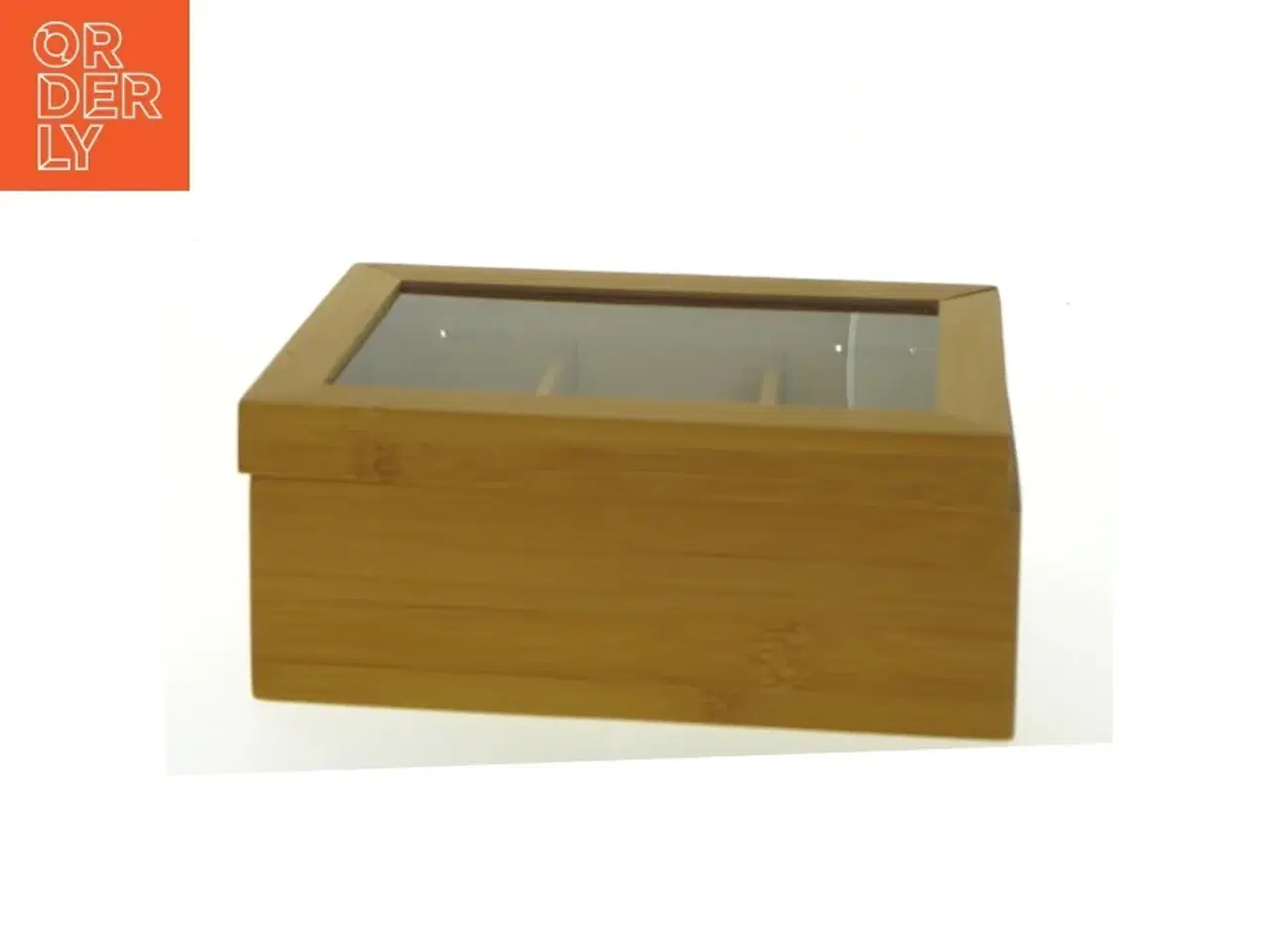 Billede 2 - Opbevaringskasse med glaslåg (str. 22x16 cm)