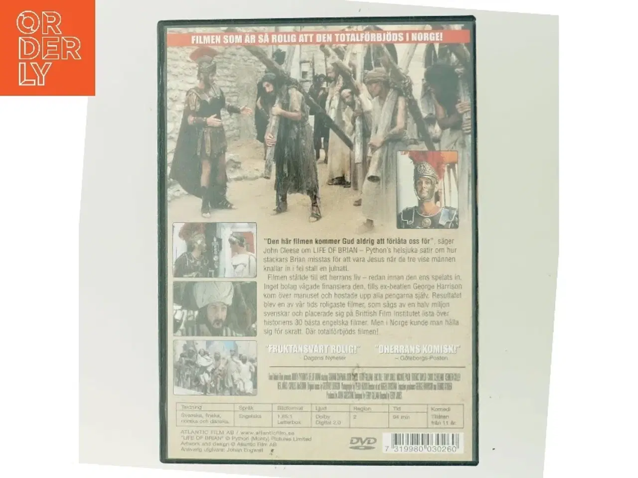 Billede 3 - Life of Brian med John Cleese (DVD)