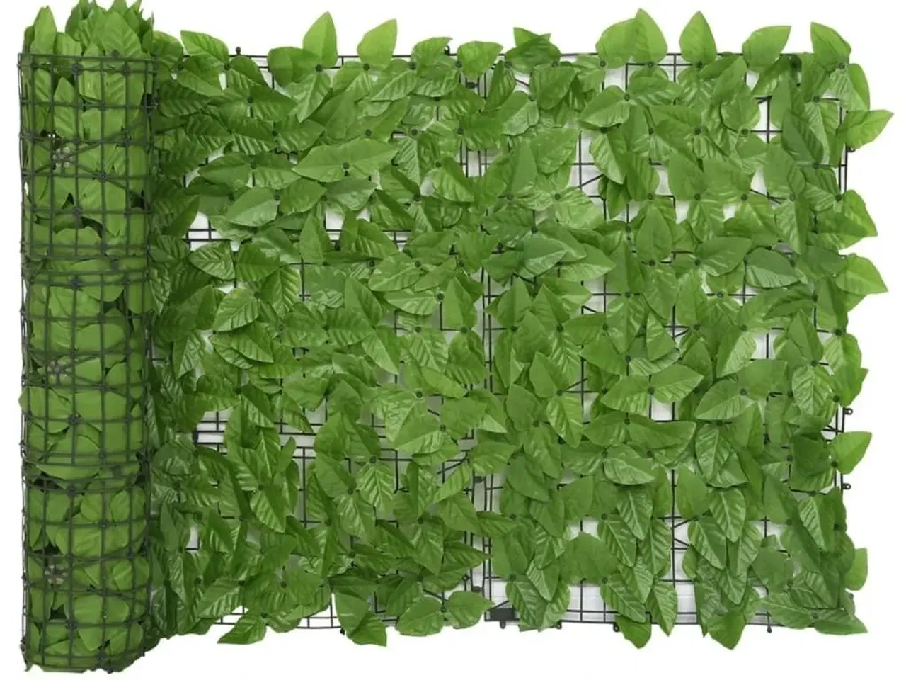 Billede 1 - Altanafskærmning 400x75 cm grønne blade