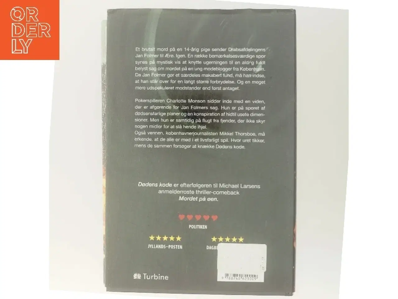 Billede 3 - Dødens Kode af Michael Larsen (Bog)