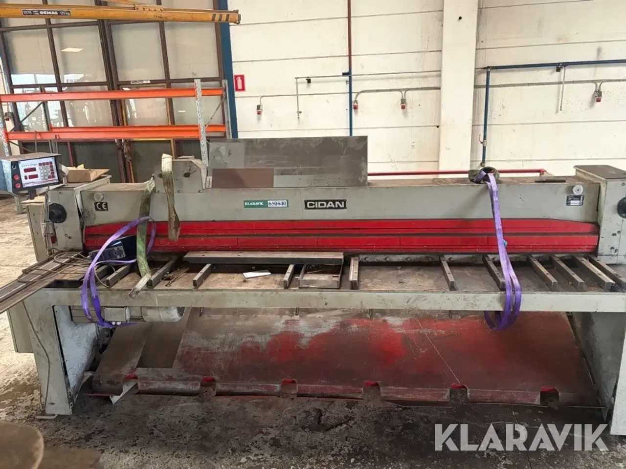 Billede 2 - Pladesaks til metal Cidan guillotinesaks